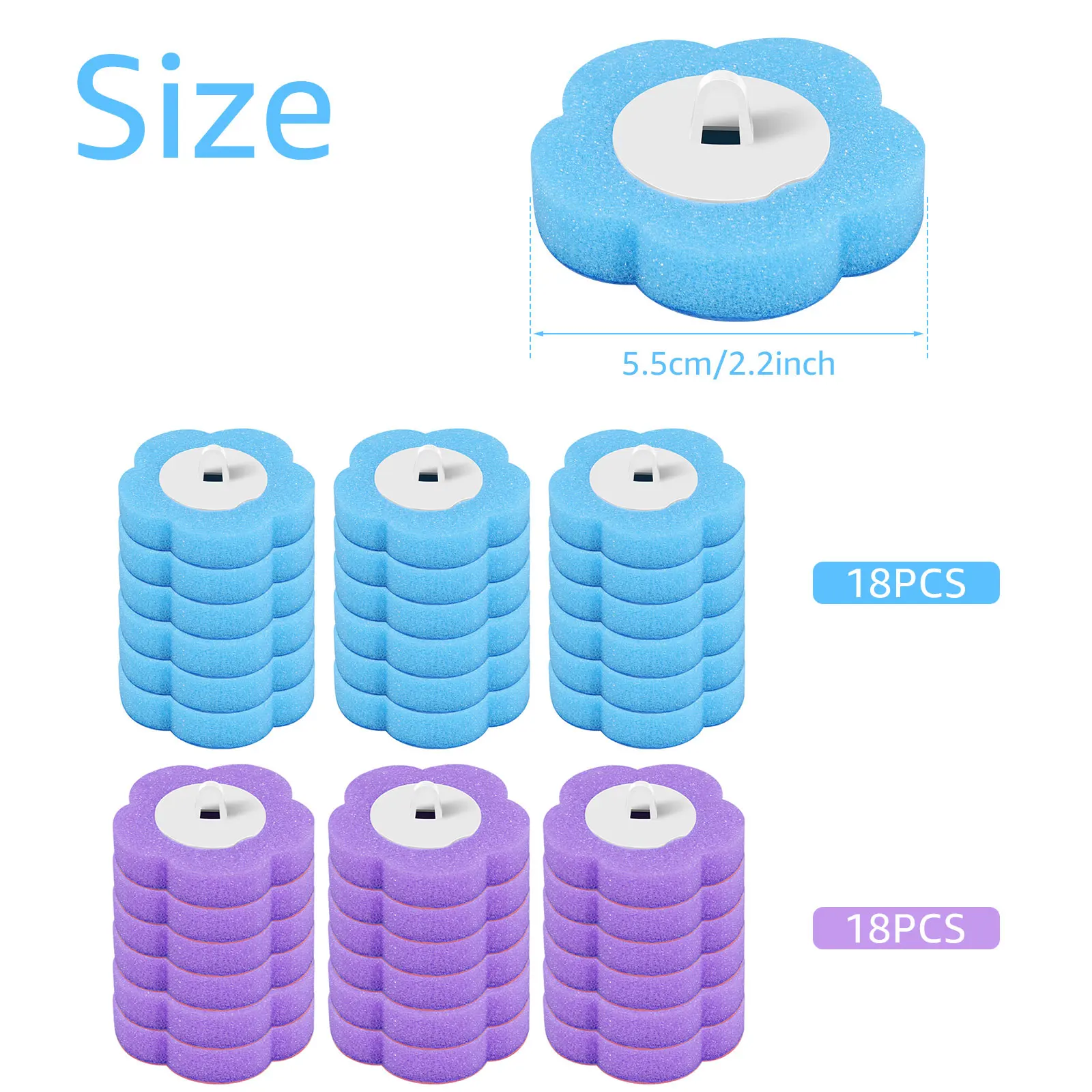 Higieniczna Szczotka WC z Wymiennymi Główkami