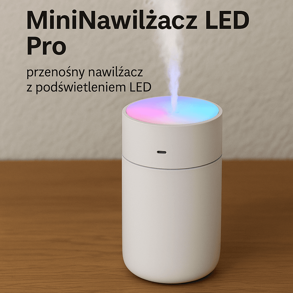 MiniNawilżacz LED Pro